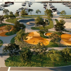 Floripa lança obra de parque gigante na Beira-Mar | Foto: divulgação/Prefeitura 