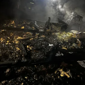 Incêndio destrói residência no interior de Urubici