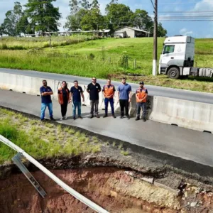 Lages e Defesa Civil Nacional vistoriam obras na Av. Juscelino Kubitschek