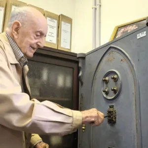 Morre Edu Reis, servidor centenário da Epagri, aos 103 anos | Foto: Reprodução