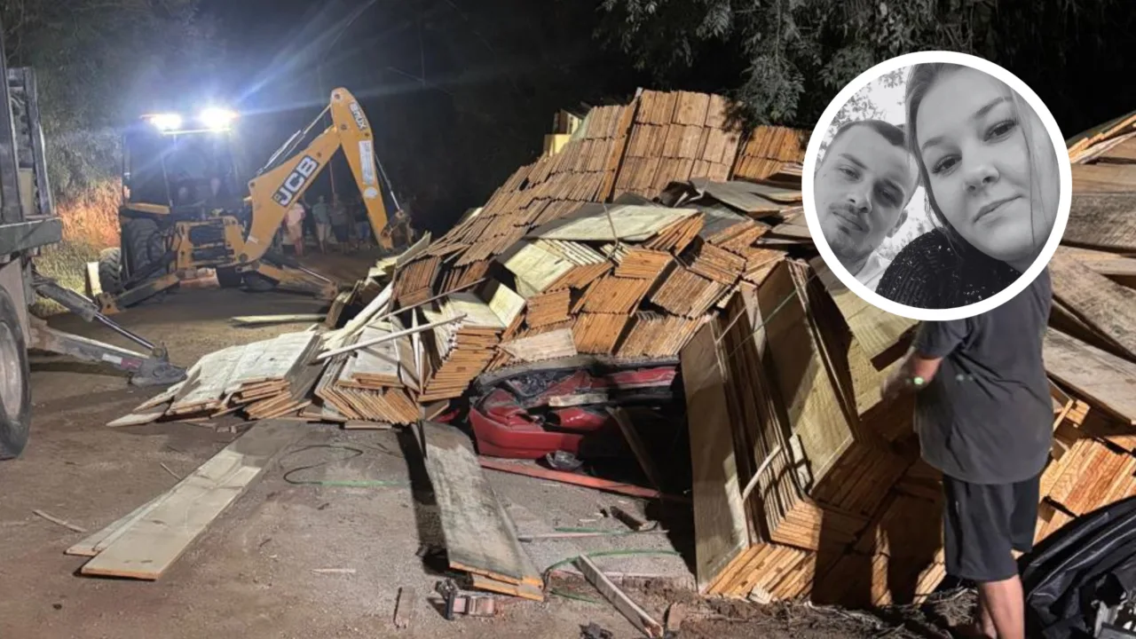 Mulher grávida e companheiro morrem