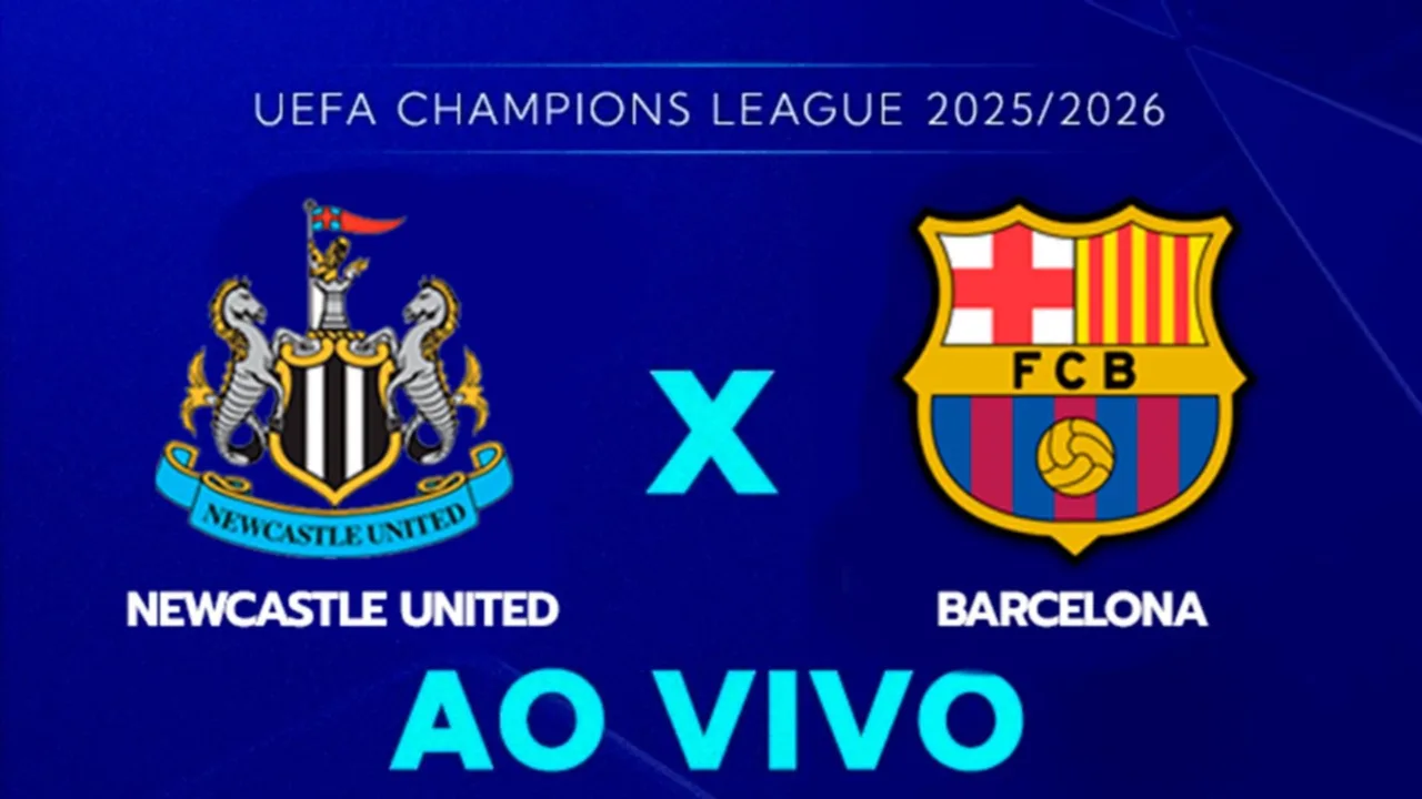 Newcastle x Barcelona onde assistir ao jogo da Champions