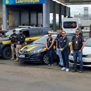 Operação conjunta vistoria postos de combustíveis em Lages
