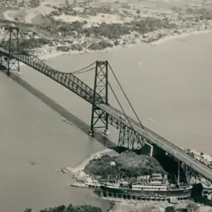 Ponte Hercílio Luz: 100 anos da obra que transformou o Continente | Foto: Youtube/Reprodução