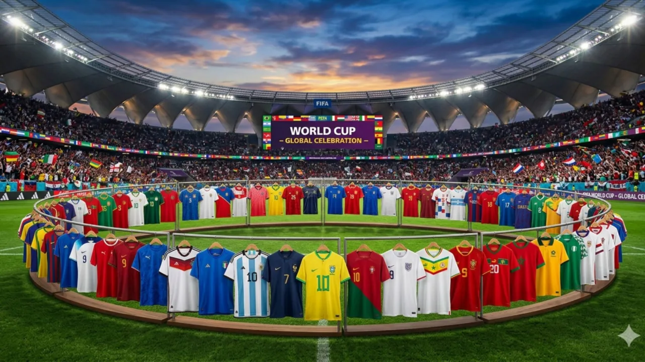 Qual a camisa mais bonita da Copa 2026 Vote