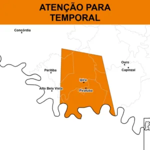 Temporal em SC: Defesa Civil alerta Meio-Oeste