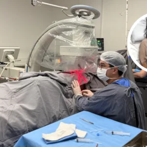 segunda aplicação de polilaminina em Santa Catarina