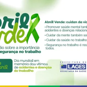 Abril Verde conscientiza sobre saúde do trabalhador em Lages