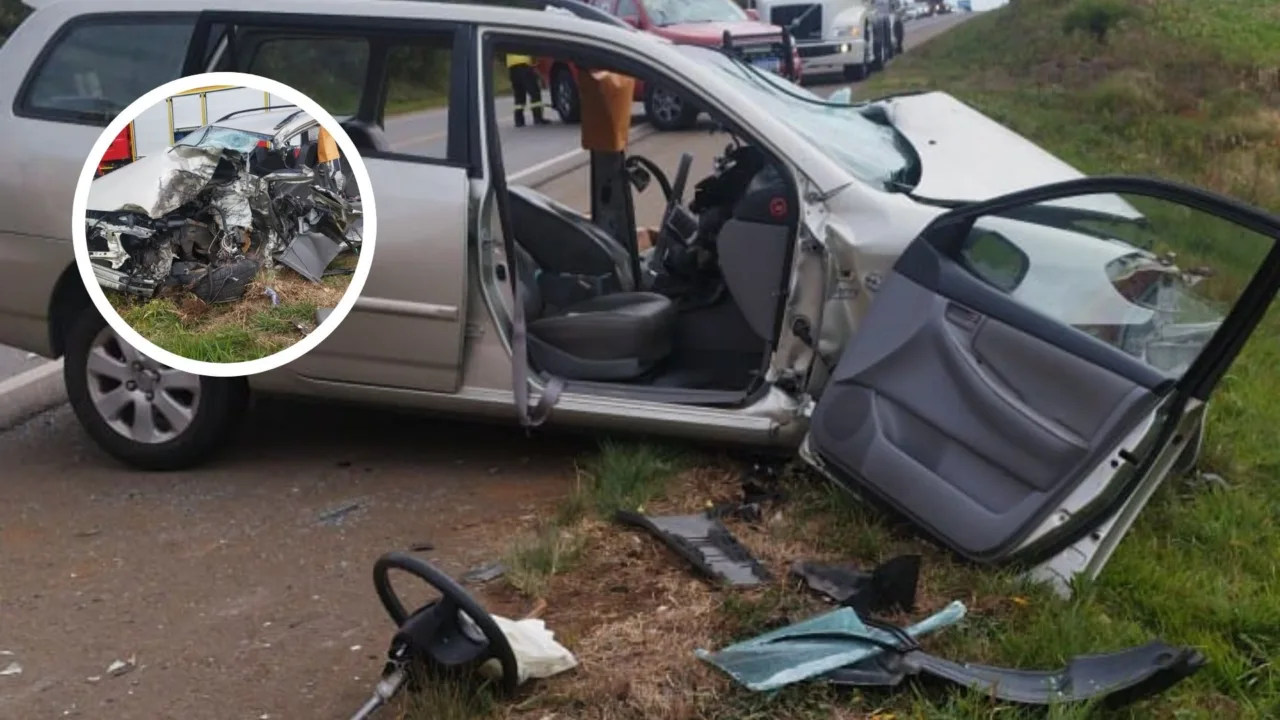 Acidente grave na BR-282 deixa vítimas presas às ferragens em SC