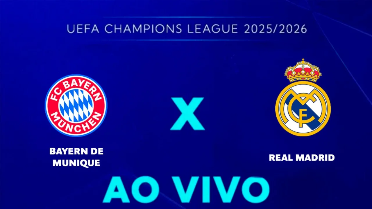 Bayern de Munique x Real Madrid onde assistir e escalações