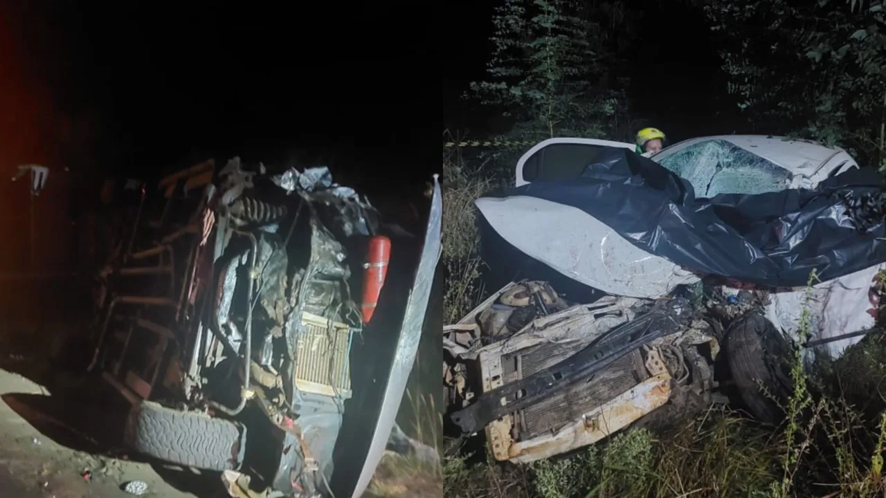 Bebê de 7 meses e homem morrem em grave acidente com motorista bêbado em SC