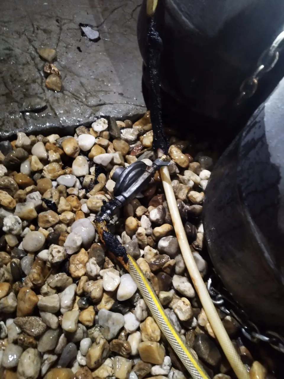 Botijão de gás recém-trocado pega fogo e assusta moradores em SC