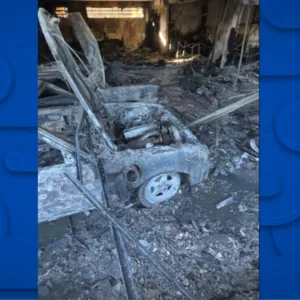 Casa da família de MC Gui pega fogo em SP