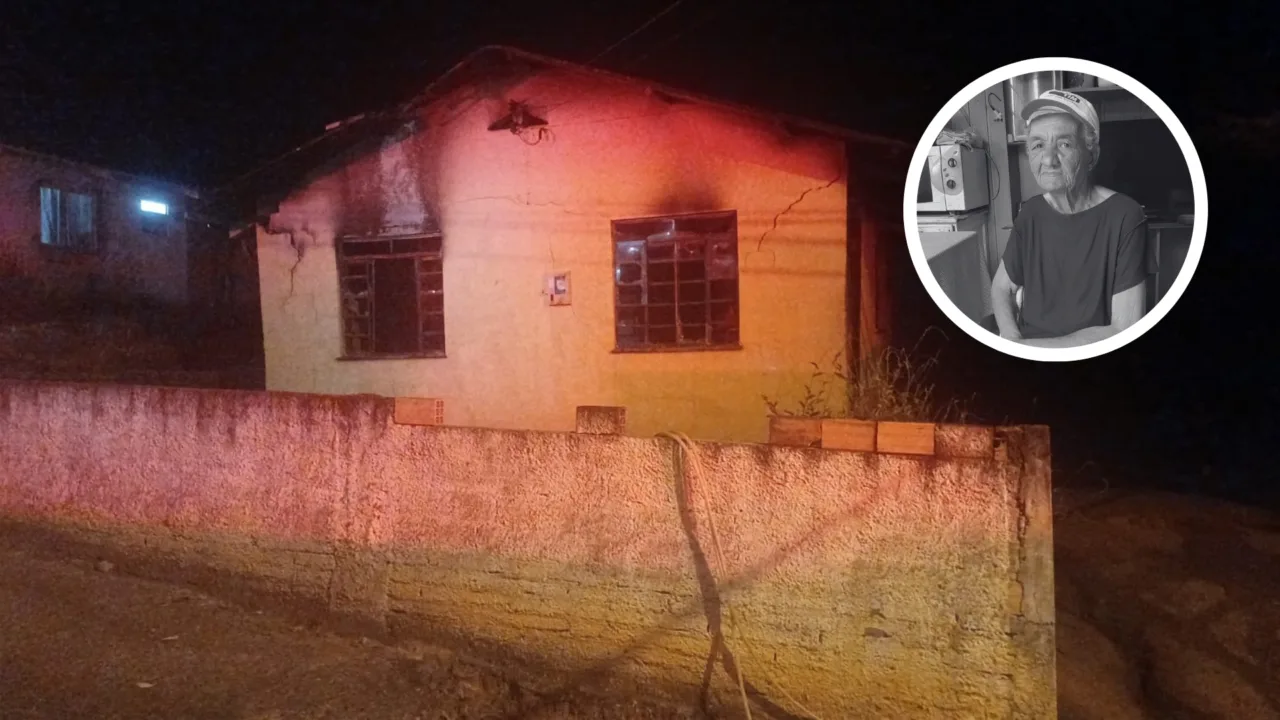 Casa é consumida pelo fogo e mulher é encontrada morta em SC (2)