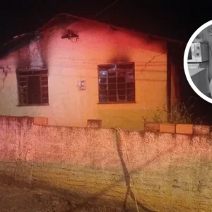 Casa é consumida pelo fogo e mulher é encontrada morta em SC (2)