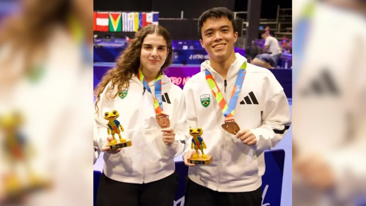 Chapecó se destaca e ganha medalhas no Sul-Americano