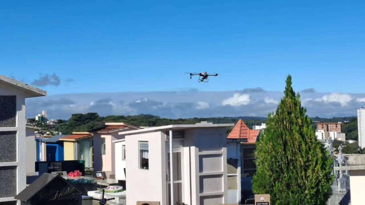 Chapecó usa drones no combate à dengue