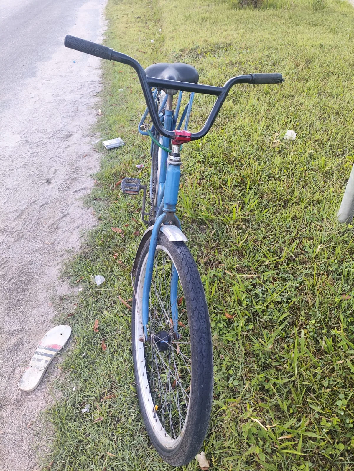 Ciclista morre após ser atingido por carro em rodovia de SC (1)