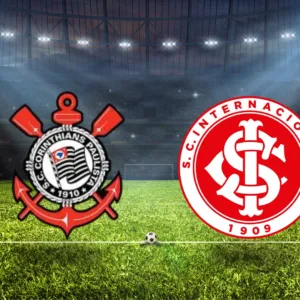 Corinthians x Internacional onde assistir e escalações