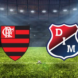 Flamengo x Independiente de Medellín onde assistir e escalações.| Foto: Reprodução SCC10