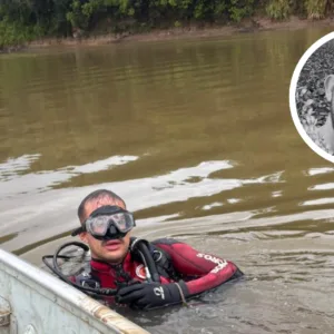 Bombeiros iniciaram as buscas na terça-feira (7) | Foto 1: CBMSC/Divulgação | Foto 2: Redes Sociais