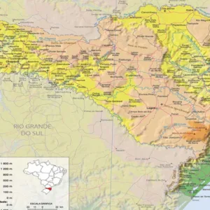 IBGE atualiza limites territoriais de 18 cidades em SC; veja lista