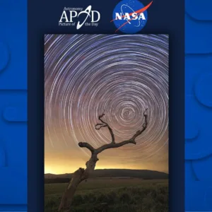 Imagem registrada no Brasil vira 'Foto Astronômica do Dia' da Nasa | Foto: Kiko Fairbairn 