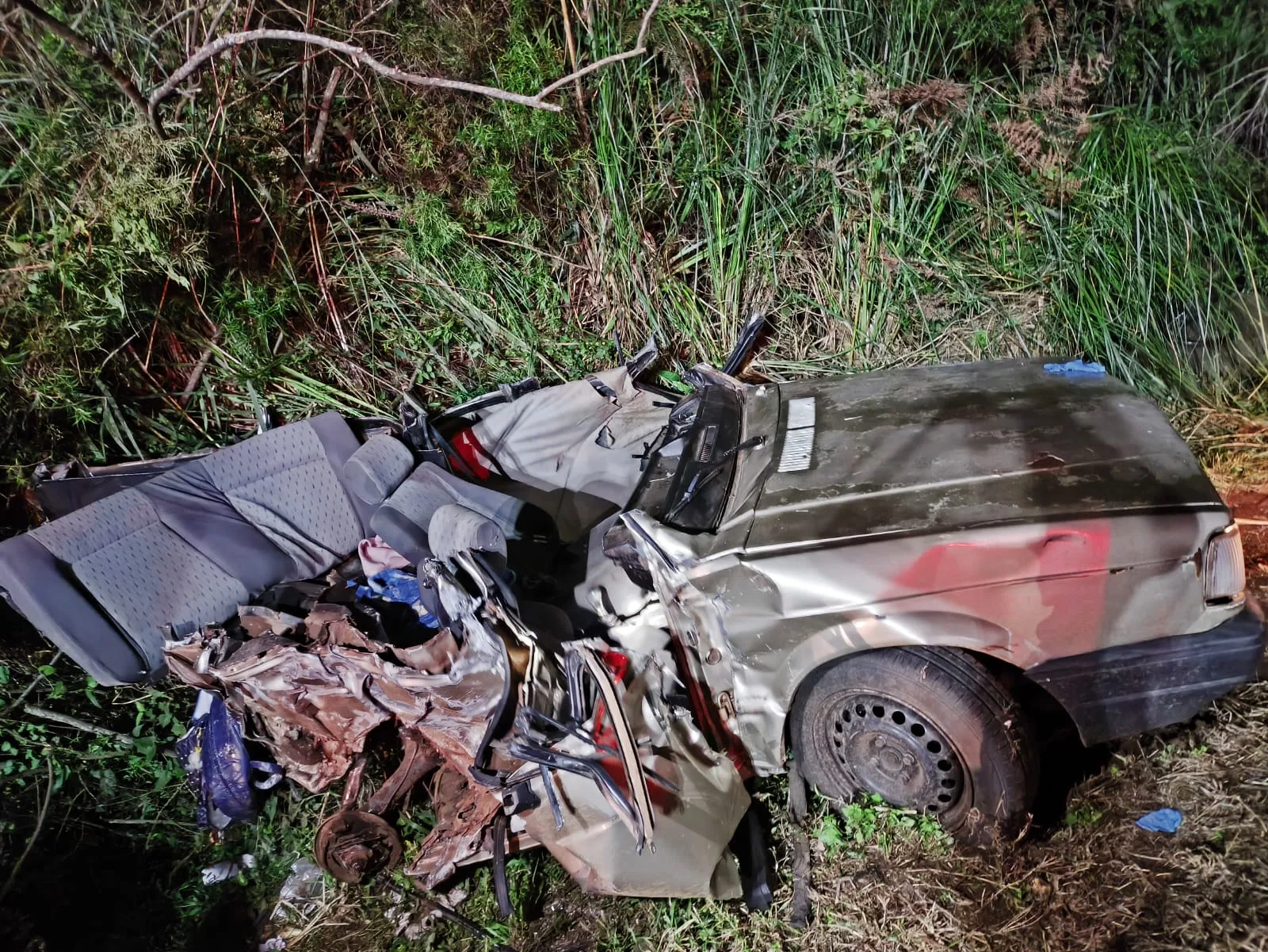 Mãe e bebê mortos em acidente no Oeste de SC são identificados (1)