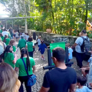 Mais de 3 mil crianças participam de ação gratuita em parque de SC