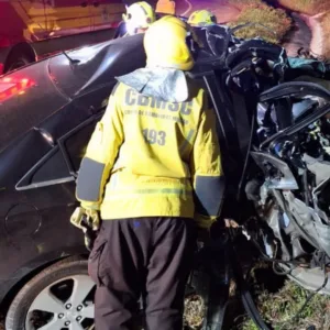 Batida violenta na BR-280 deixa uma pessoa morta em SC