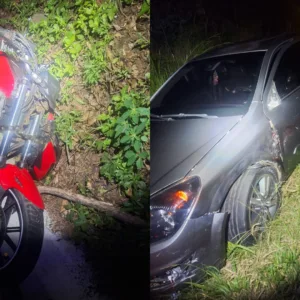 Motociclista tem perna amputada em batida, é socorrido, mas morre em SC | Foto: Divulgação/PMRv
