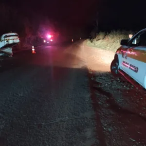 Motorista morre após perder controle do veículo durante ultrapassagem