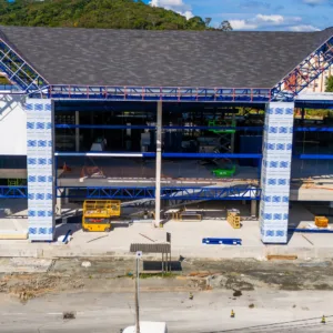 Nova Havan de R$ 80 milhões em Blumenau entra na reta final; veja fotos