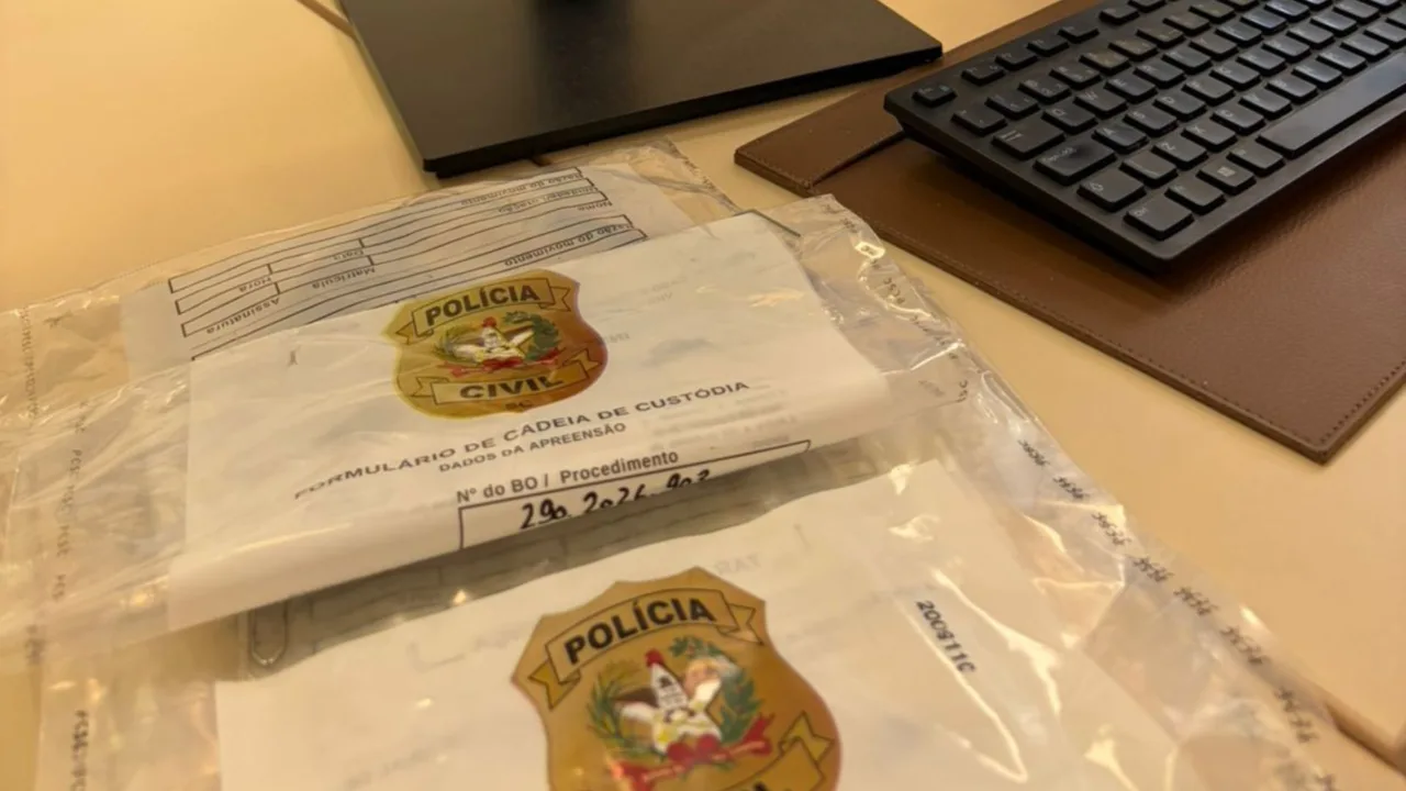 PC apreende celulares de adolescentes investigados por criar 'nudes' de alunas em Blumenau