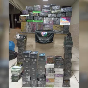 PMRv apreende R$ 28 mil em vapes em SC