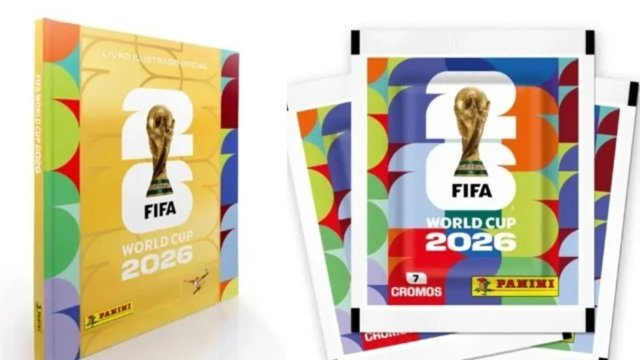 Pré-venda do álbum da Copa do mundo 2026 começa hoje no Brasil
