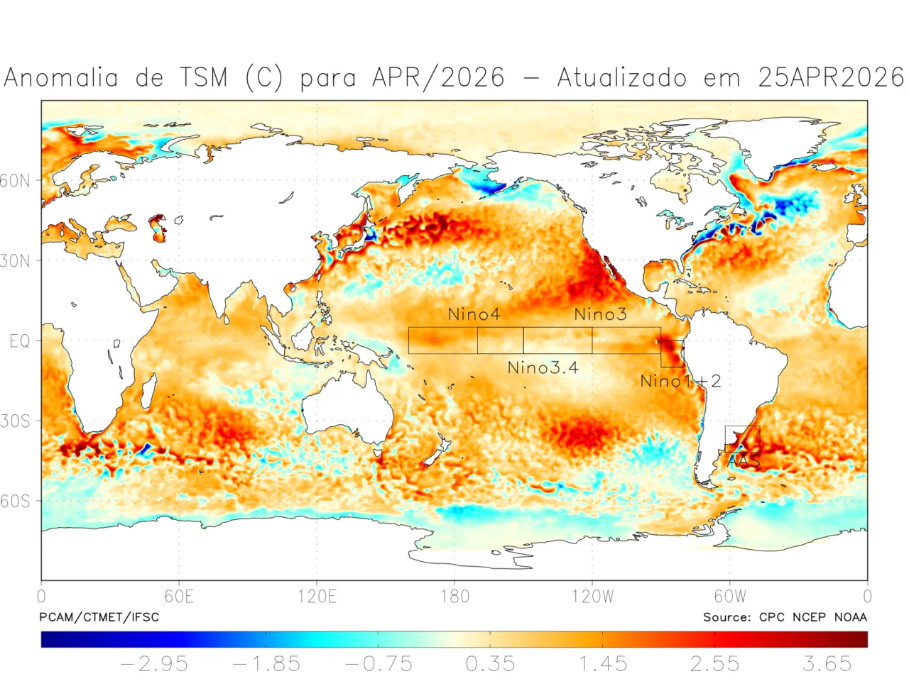 Previsão indica pouco frio e retorno do El Niño para SC