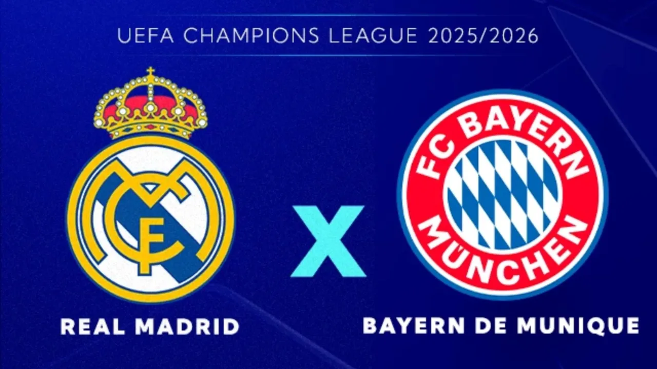 Real Madrid x Bayern de Munique onde assistir e escalações