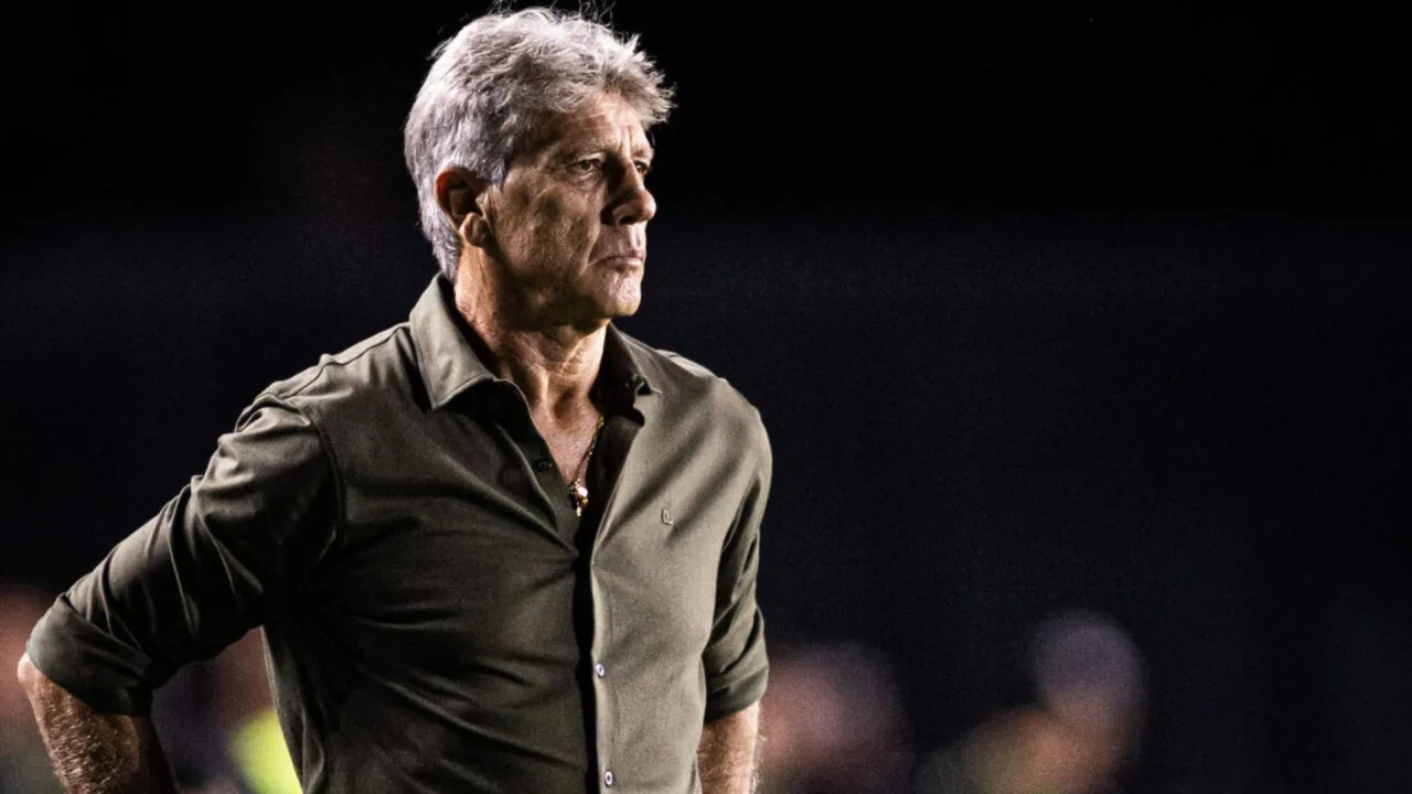 Renato Gaúcho é suspenso por 3 jogos pela Conmebol