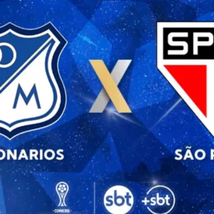 SBT transmite Millonarios x São Paulo pela Copa Sul-Americana