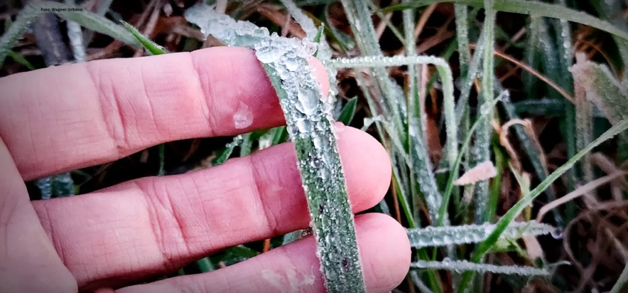 São Joaquim registra geada no último dia de abril