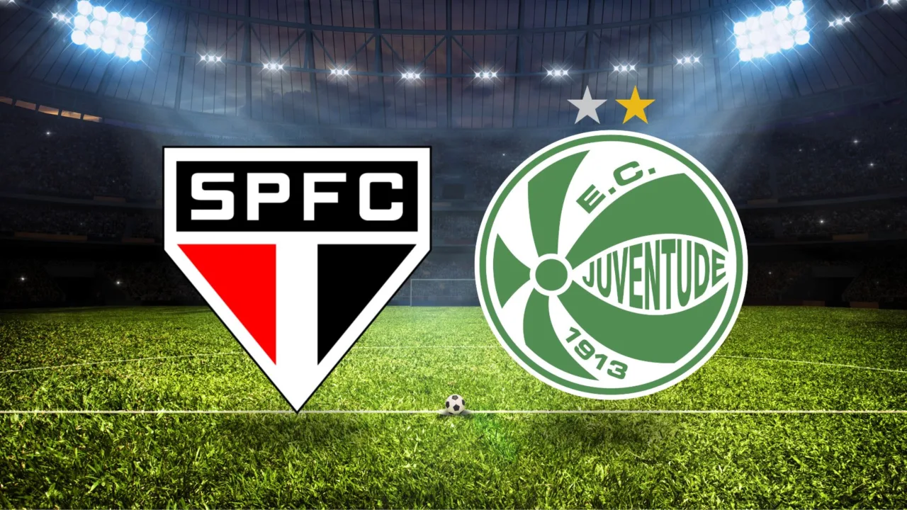 São Paulo x Juventude onde assistir e escalações