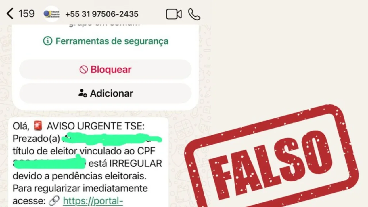 TSE de Santa Catarina alerta para golpe com título de eleitor