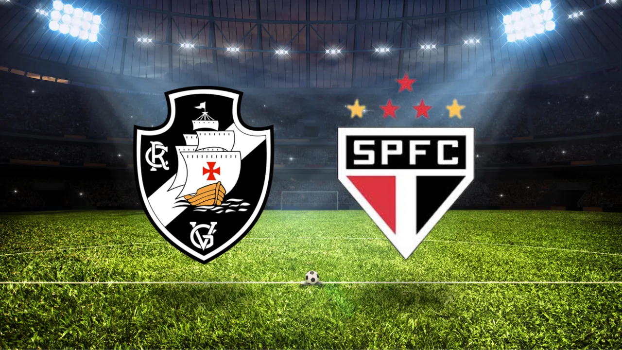 Vasco x São Paulo onde assistir e escalações