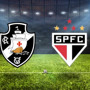 Vasco x São Paulo onde assistir e escalações.| Foto: Reprodução SCC10