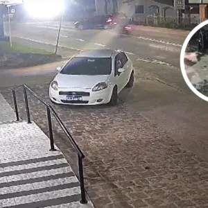 Vídeo mostra momento de colisão que matou motociclista em SC