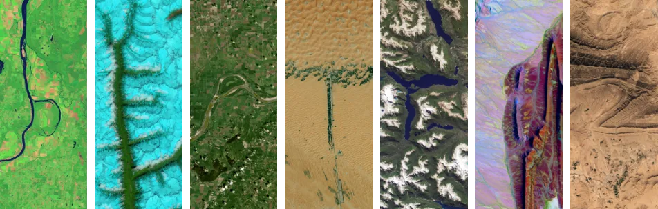 escrever nome paisagens nasa terra