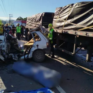 Cinco pessoas morrem em grave acidente em rodovia de SC | Foto: Divulgação/CBMSC
