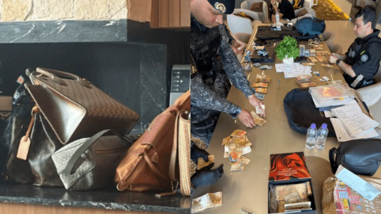 imagens de itens apreendidos na operação que prendeu MC Ryan e Poze do Rodo (1)