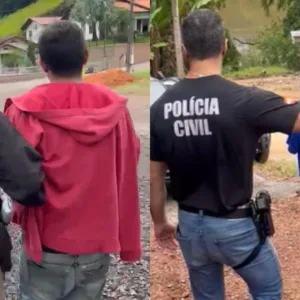 Homem sobrevive após se fingir de morto e “justiceiros” acabam presos em SC | Foto: Divulgação/PCSC